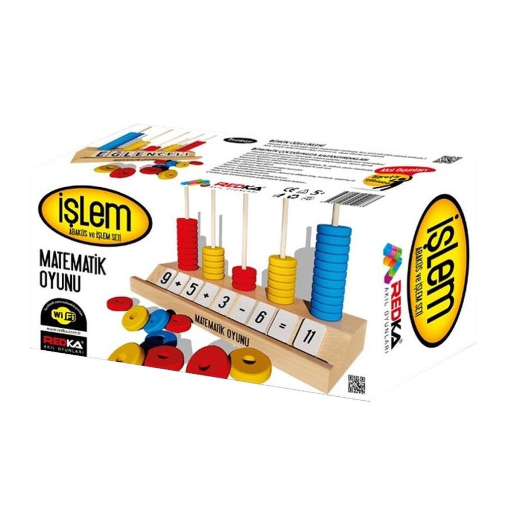 Nessiworld 5206 Redka Abaküs ve İşlem Seti