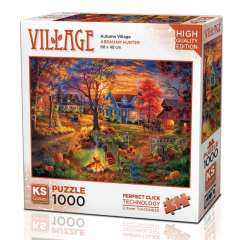 Nessiworld  KS Games Autumn Village Puzzle 1000 Parça 20671