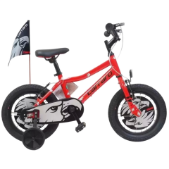 Nessiworld Carraro Red Eagle 16 Jant Alüminyum Çocuk Bisikleti Kırmızı-Siyah-Gümüş