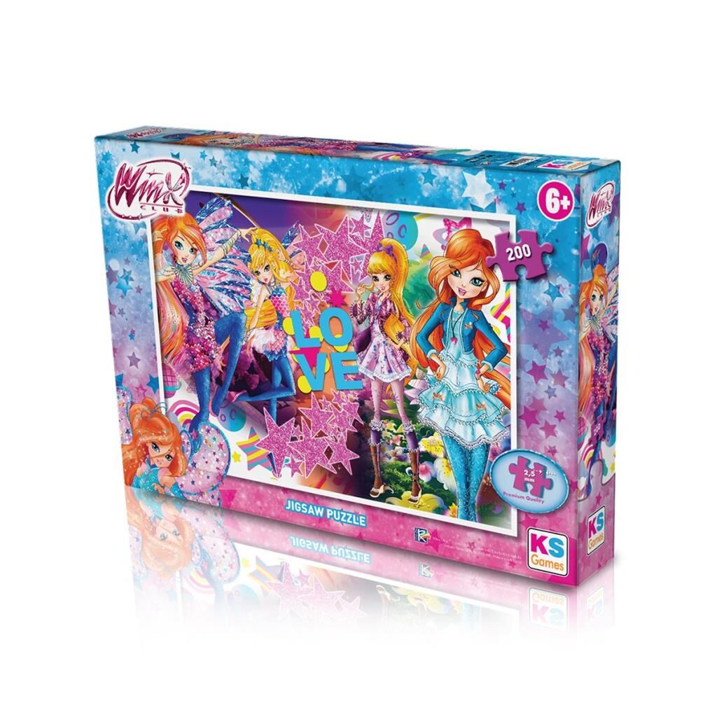 Nessiworld WINX113 KS Winx / 200 Parça Puzzle