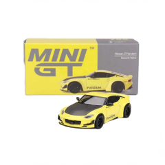 Nessiworld Mini GT 1/64 Nissan Z Pandem Ikazuchi Yellow