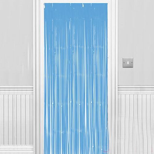 NessiWorld Soft Açık Mavi Renk Duvar ve Kapı Perdesi 100x220 cm