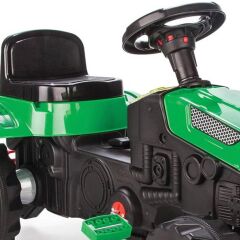 Nessiworld Active Traktör Römorklu Pedallı Yeşil