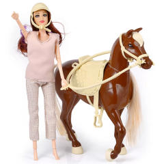 Nessiworld Jasmine Atlı Bebek Kahve-Bej