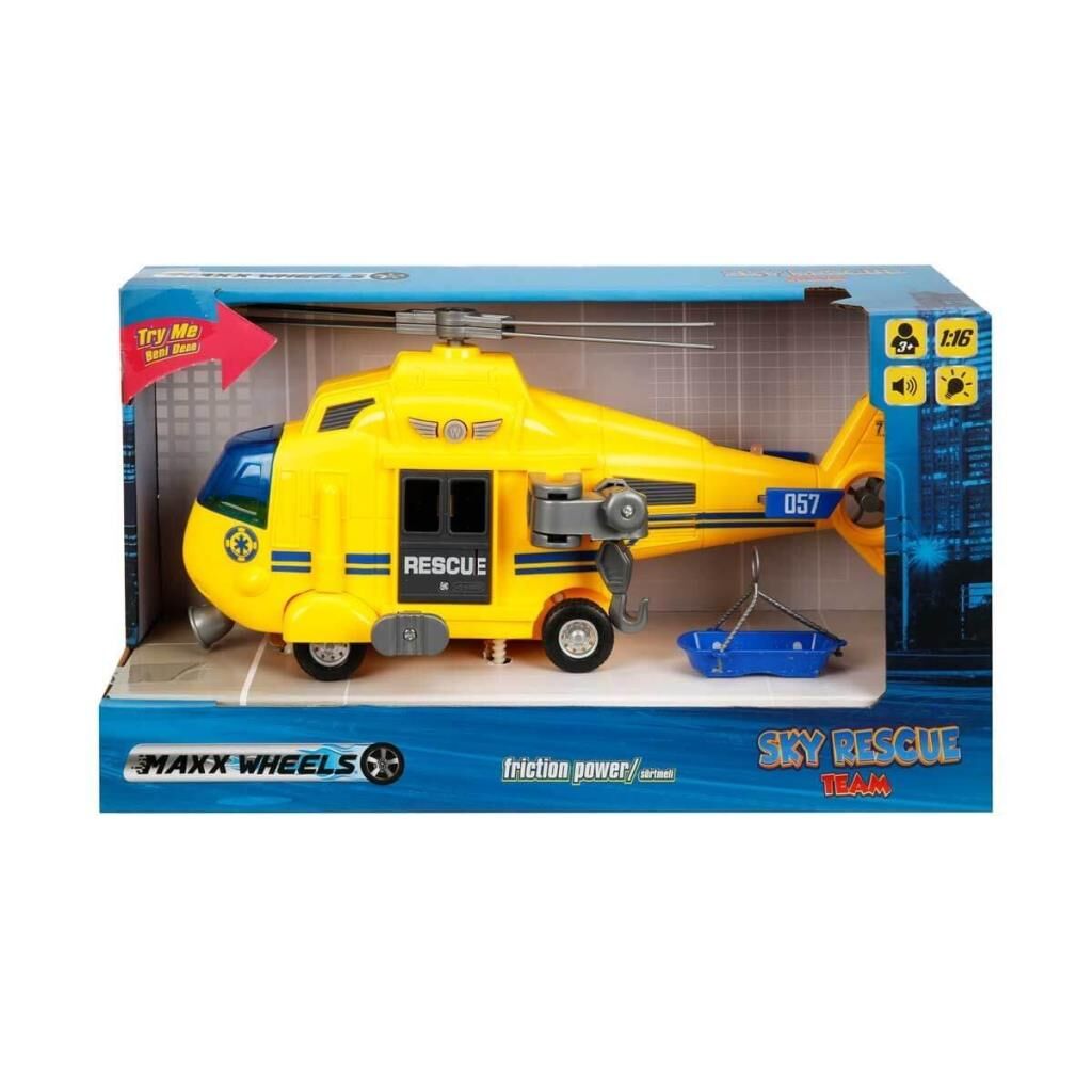 Nessiworld 1997 Maxx Wheels 1:16 Sesli ve Işıklı Helikopter