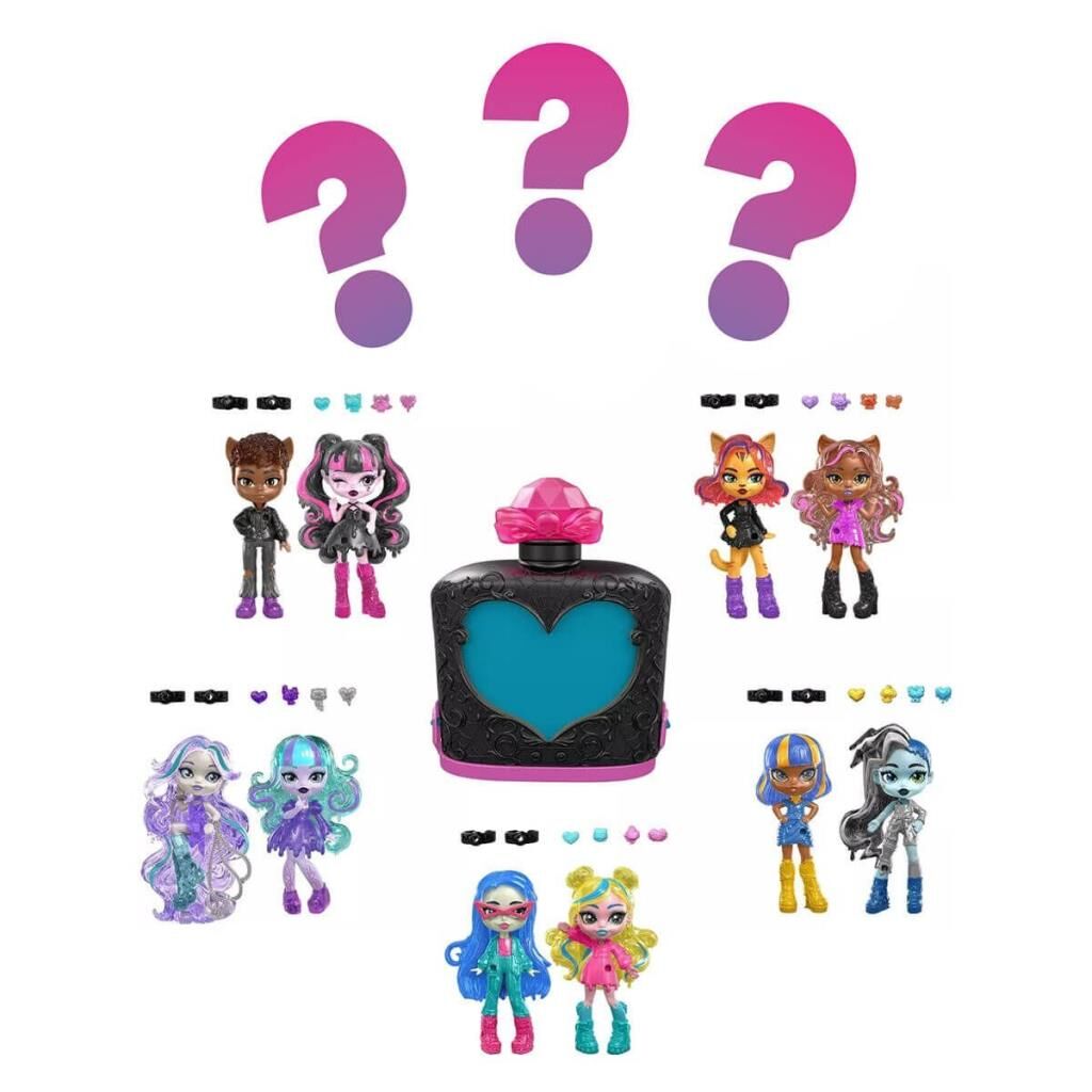 Nessiworld  JCY18 Monster High Sürpriz İksiler -  Havalı Arkadaşlar Serisi