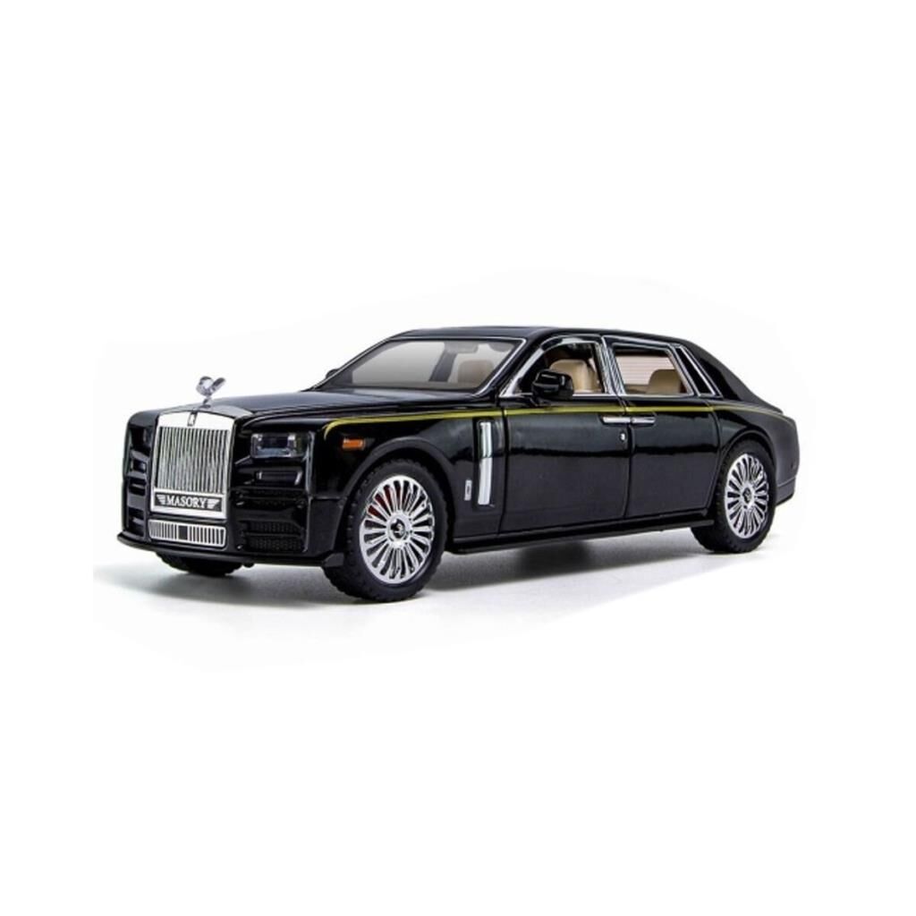 Nessiworld ZHD-B2407- Vardem  Çek Bırak Işıklı ve Sesli Model RR Metal Araba 1:24