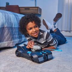 Nessiworld 037676 DC Comics Tech Defender Batmobil -Spinmaster