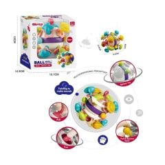 Nessiworld BIB6034-Vardem 6 in 1 Diş Kaşıyıcılı Bebek Topu