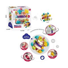 Nessiworld BIB6034-Vardem 6 in 1 Diş Kaşıyıcılı Bebek Topu