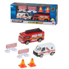 Nessiworld Teamsterz Aksesuarlı Kurtarma Aracı Seti