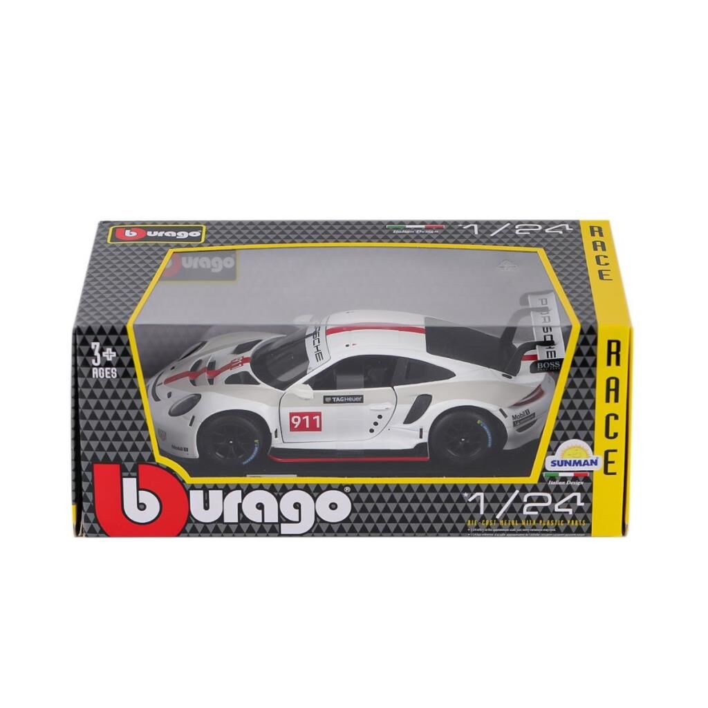 Nessiworld  28013 Burago Porsche 911 RSR 1:24 -Sunman