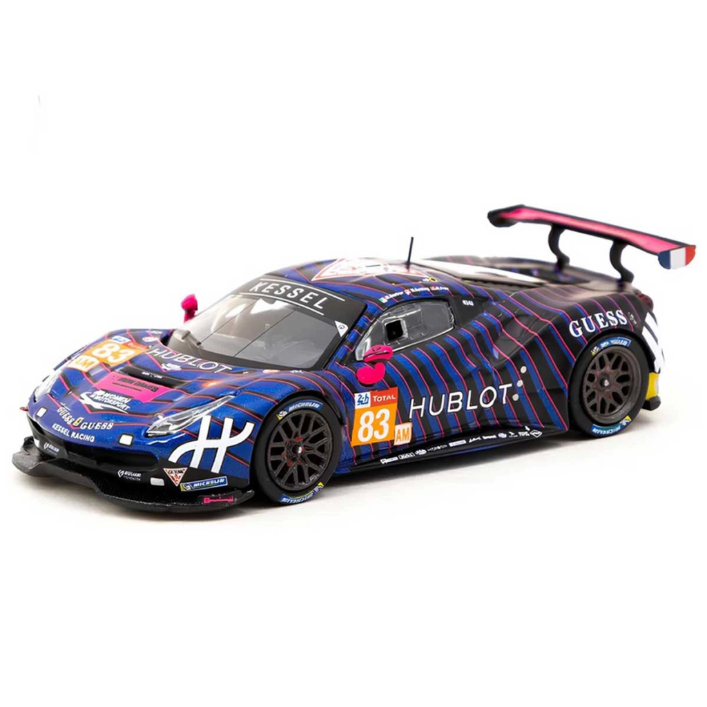 Nessiworld Tarmac Works 1:64 X iXO Ferrari 488 GTE ERRARİ 488 GTE 24h of Le Mans 2019