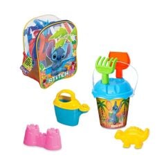 Nessiworld  04063 Stitch Resimli Sırt Çantası Plaj Seti
