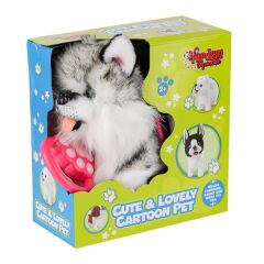 Nessiworld  PR66302-26T Yürüyen Tasmalı Peluş Yürüyen Husky