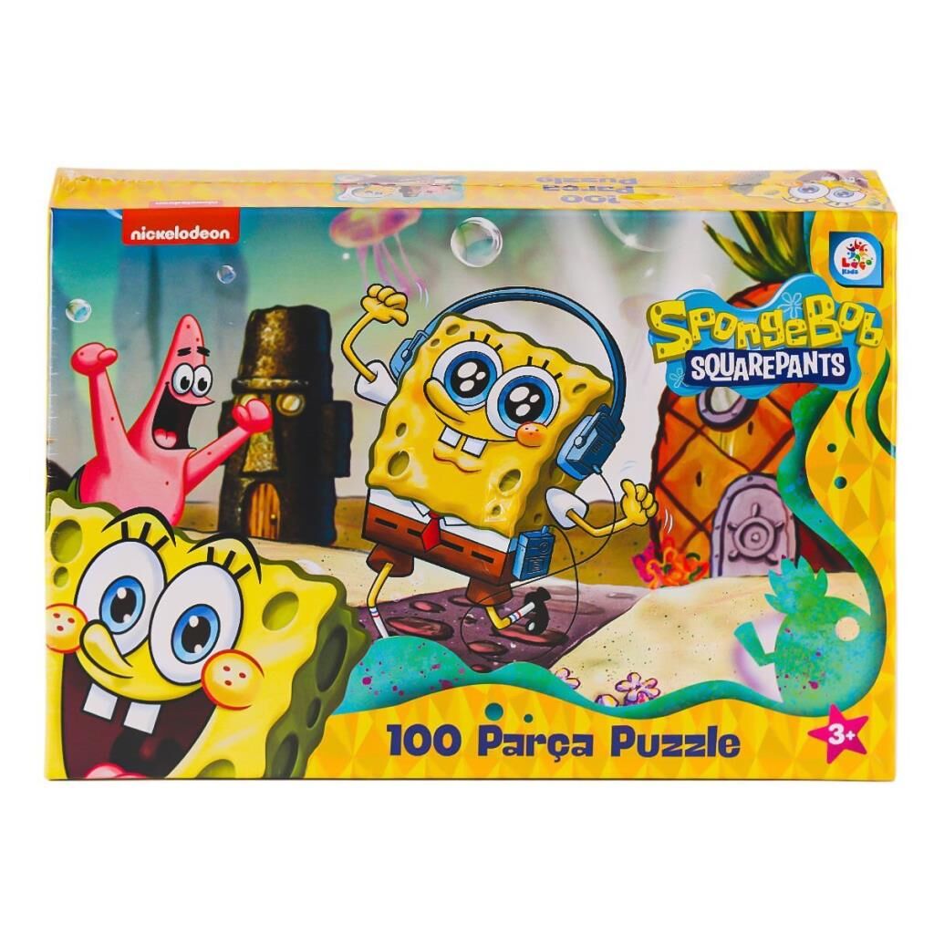 Nessiworld  SB0049 Spongebob 100 Parça Puzzle -Laçokids