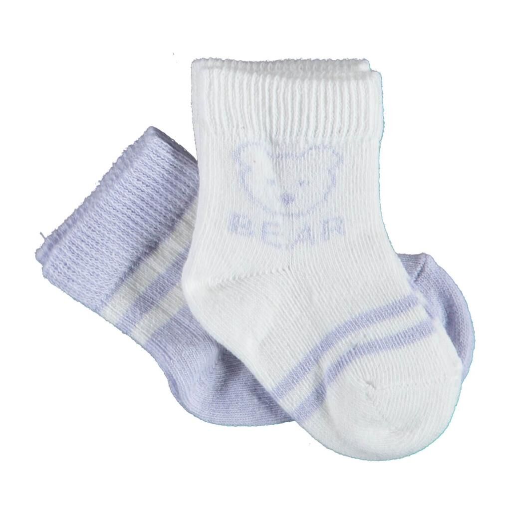 Nessiworld     Bear 2'Li Kız Çorap 68412 Lila
