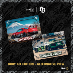 Nessiworld Tarmac Cards Liberty Walk Koleksiyonluk Kartları Cilt 01 Kutu TC-LBC-01