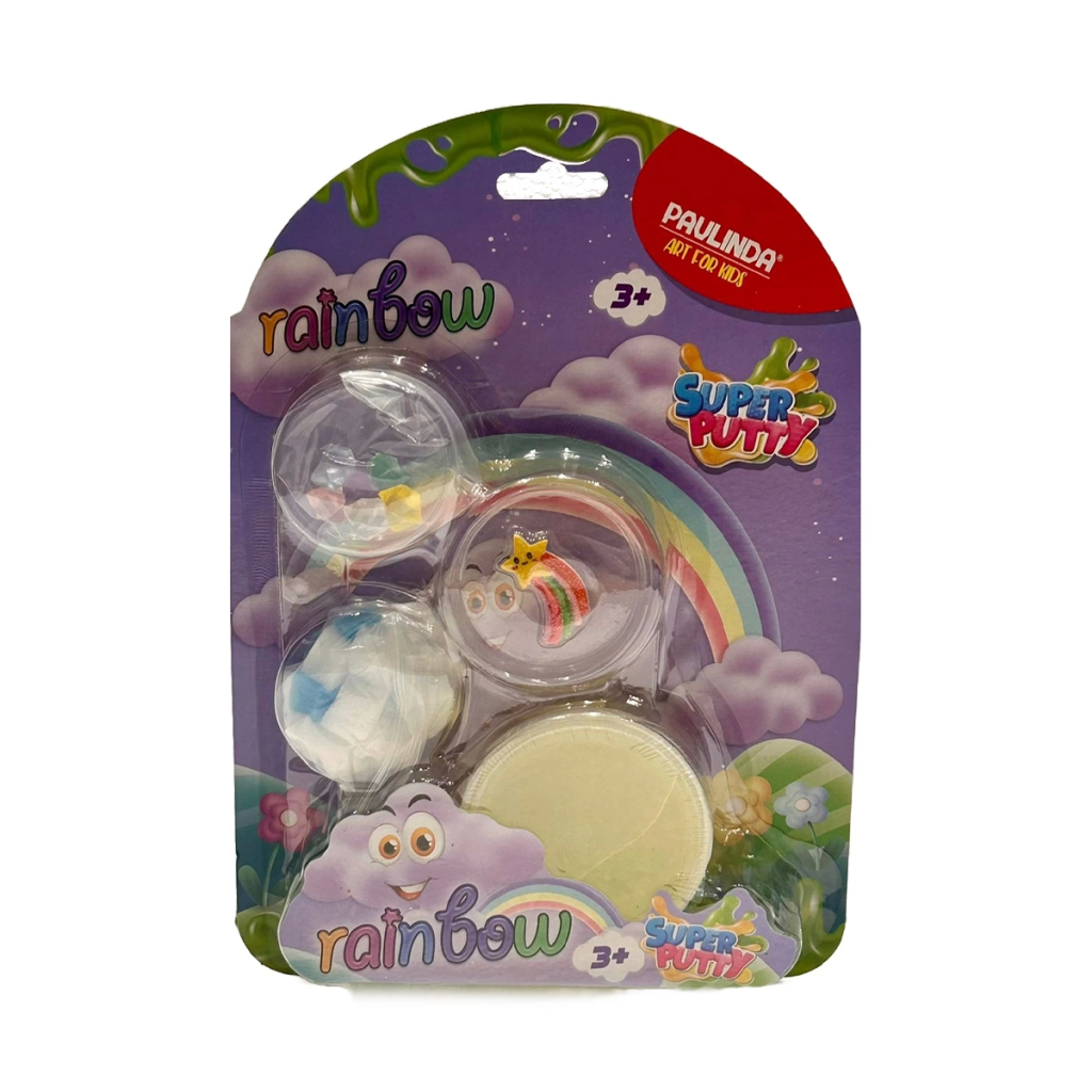 Nessiworld  Paulinda Slime Super Putty Rainbow 80 ml S00095535