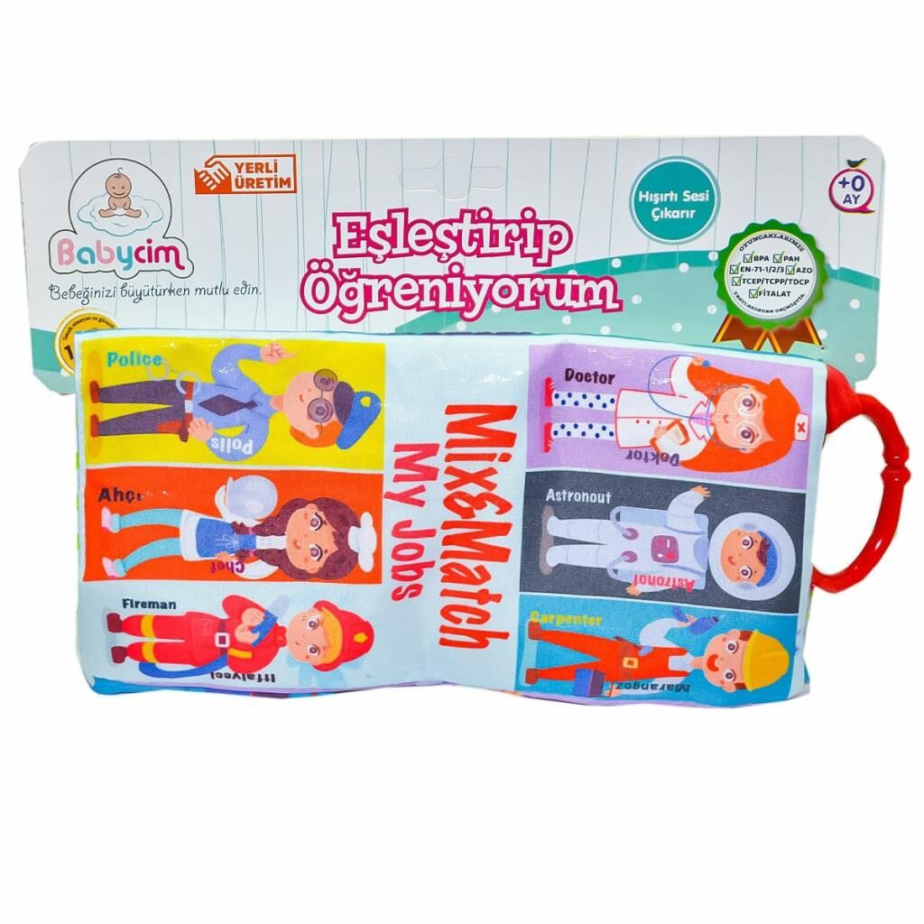 Nessiworld URT003-20 EŞLEŞTİRİP ÖĞRENİYORUM MESLEKLER