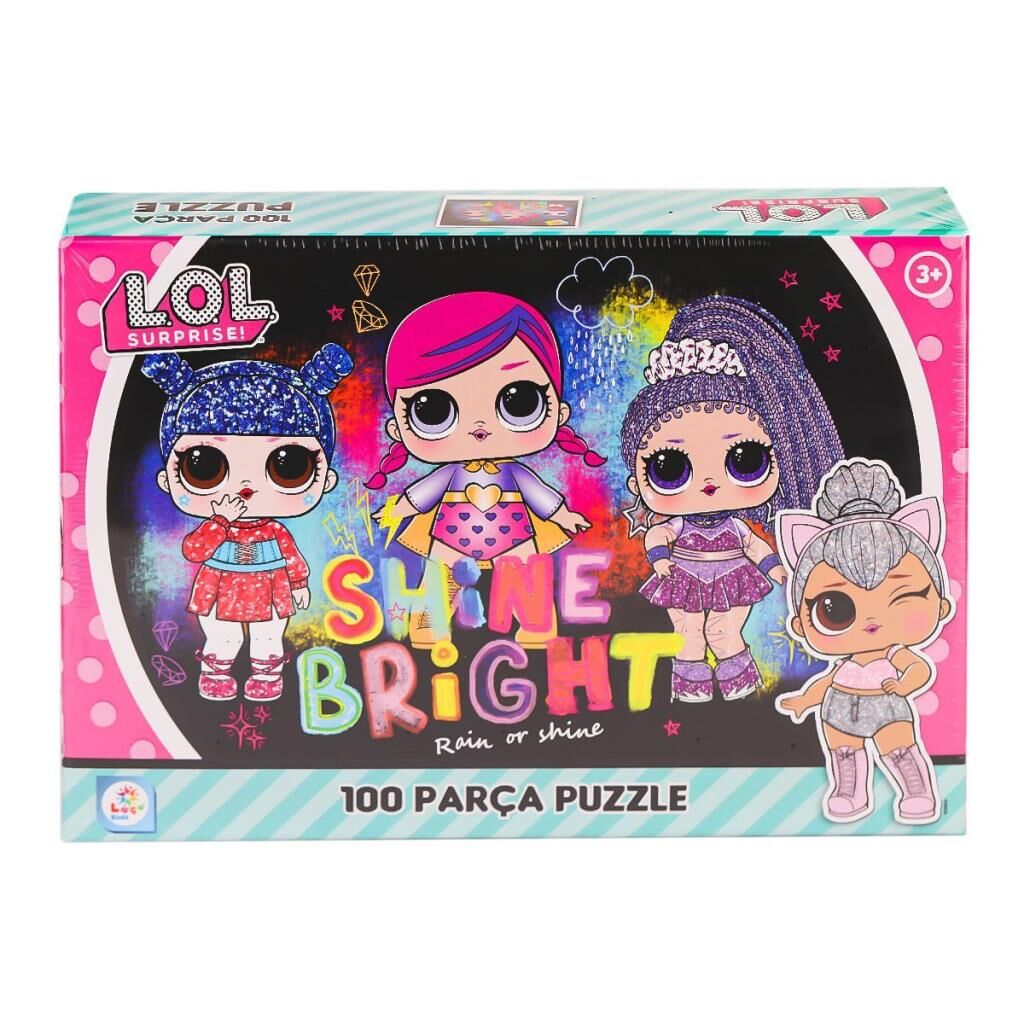 Nessiworld  LOL0055 LOL 100 Parça Puzzle -Laçokids