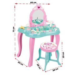 Nessiworld  06 048 Pilsan Sihirli Kelebek Makyaj Masası Pembe