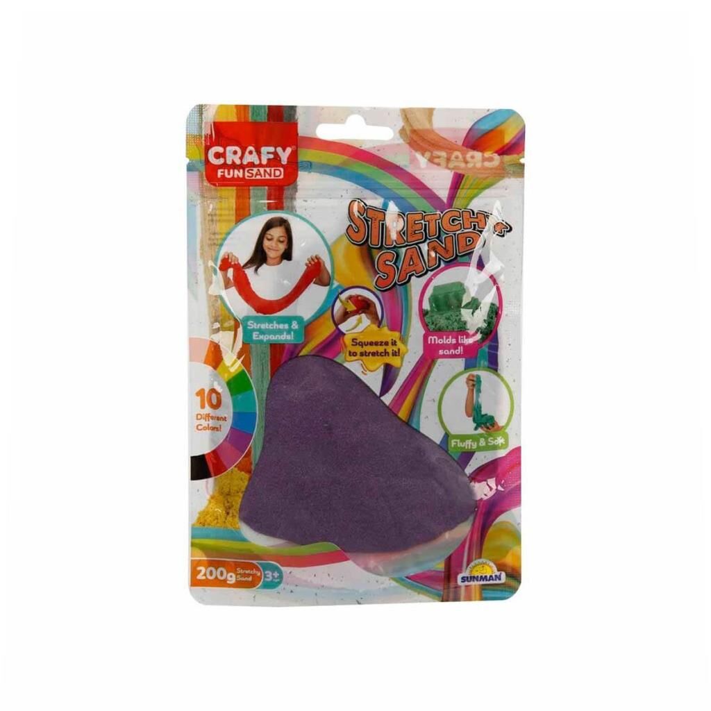 Nessiworld  3603 Crafy Streç Oyun Kumu Mor 200 g -Sunman