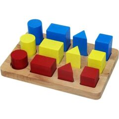 Nessiworld PlayWood Geometrik Büyükten Küçüğe Sıralama 314