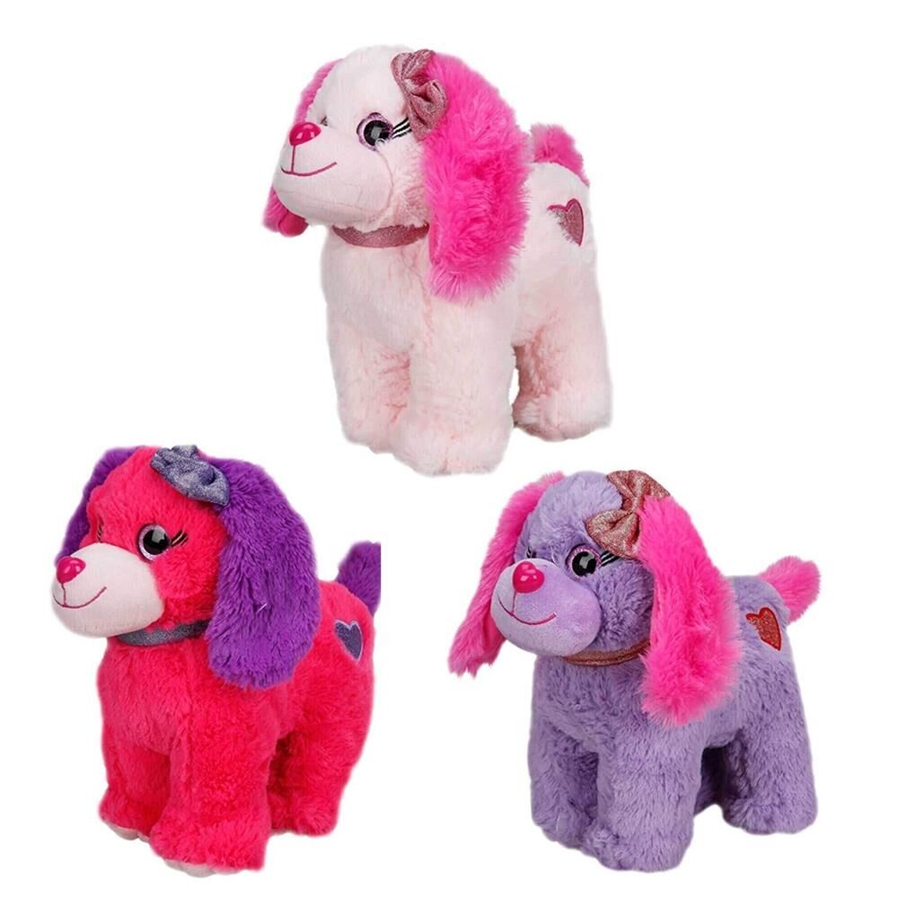 Nessiworld Peluş Köpek Oturan Renkli 25 Cm 1 Adet Fiyatıdır