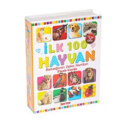 Nessiworld 1741 FLASH CARD İLK 100 HAYVANLAR EĞİTİCİ KARTLAR