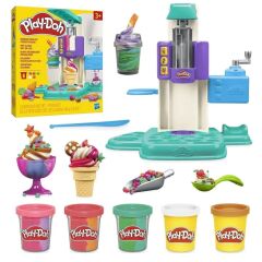 Nessiworld  G0028 Play-Doh Gökkuşağı Dondurma Makinesi Oyun Seti+3 yaş