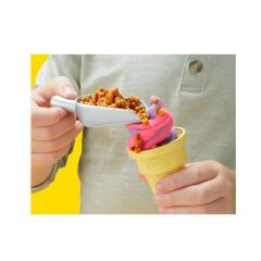 Nessiworld  G0028 Play-Doh Gökkuşağı Dondurma Makinesi Oyun Seti+3 yaş