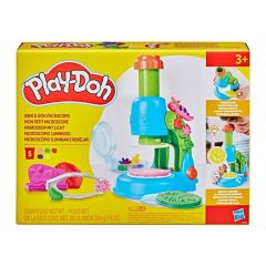 Nessiworld  G0494 Play-Doh Işıklı Mikroskop Oyun Seti +3 yaş