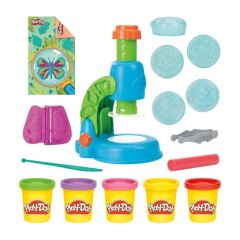 Nessiworld  G0494 Play-Doh Işıklı Mikroskop Oyun Seti +3 yaş