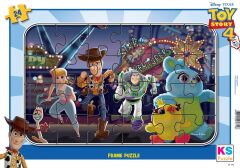 Nessiworld Ks Games 24 Parça Toy Story Frame Puzzle