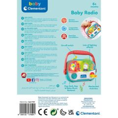 Nessiworld 17459 Baby Clementoni - Bebek Radyosu