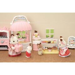 Nessiworld  5807 Sylvanian Families Kasaba Pasta Dükkanı Oyun Seti +3 yaş