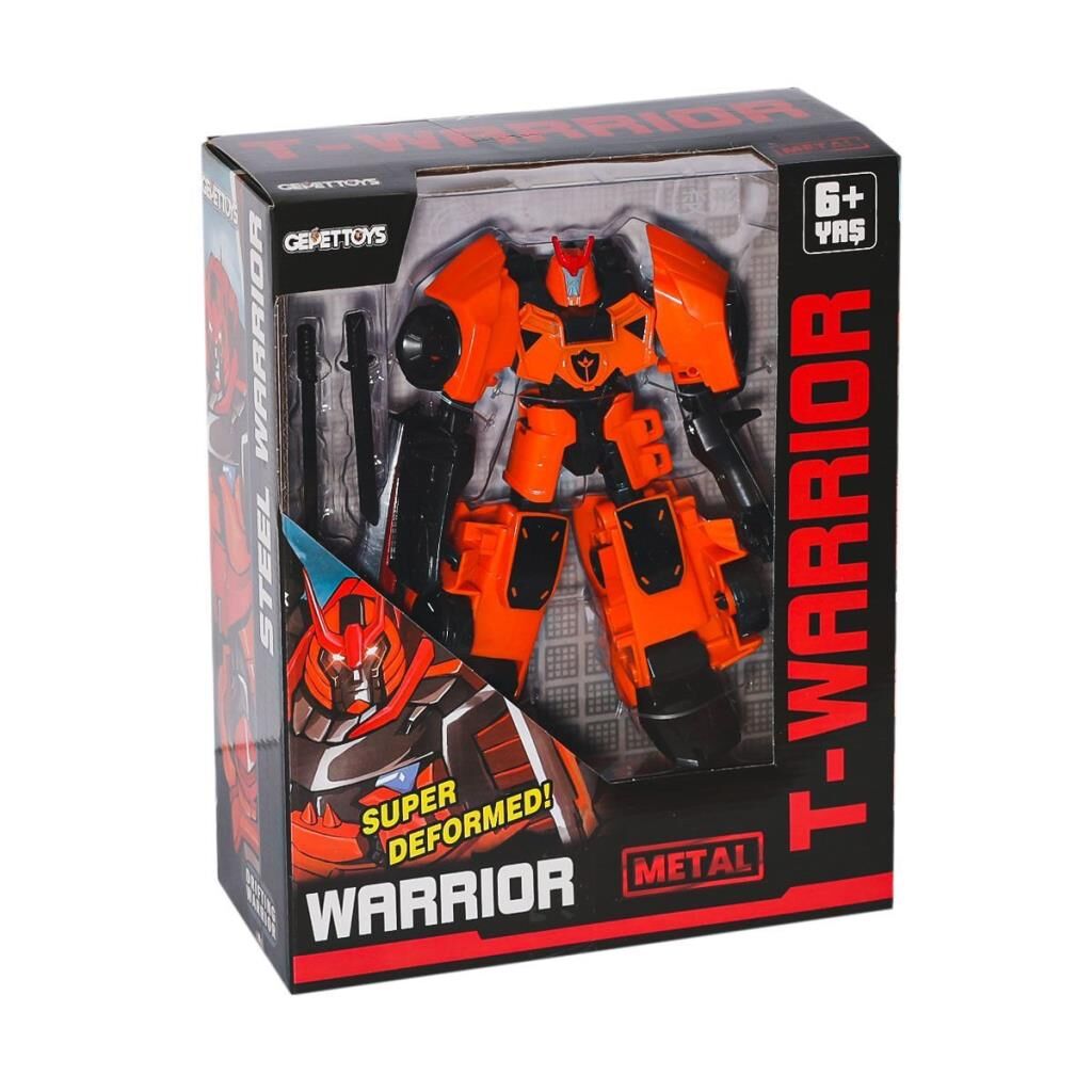 Nessiworld  LJ1654 Metal Dönüşebilen Robot -Gepettoys