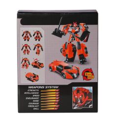 Nessiworld  LJ1654 Metal Dönüşebilen Robot -Gepettoys