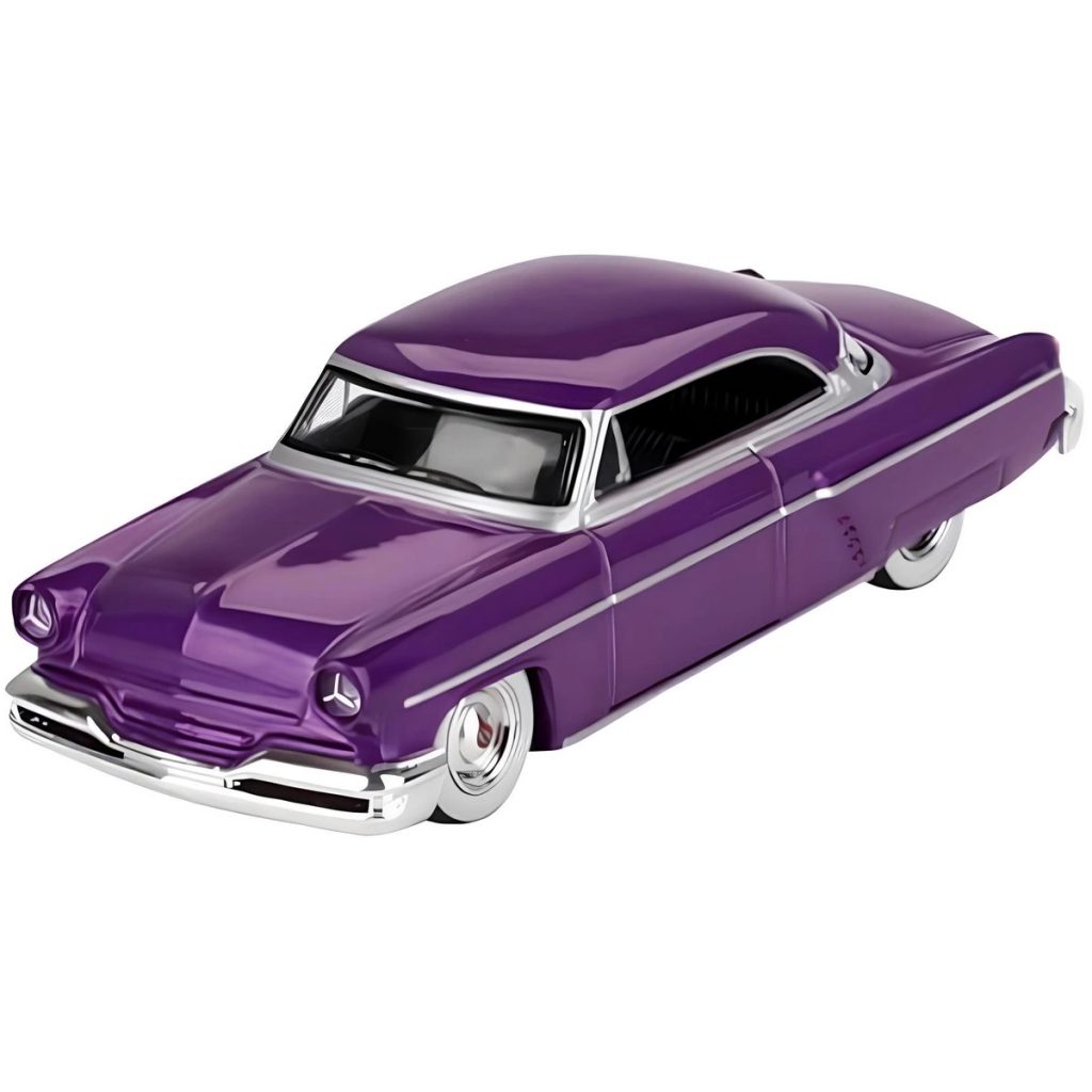 Nessiworld  Mini Gt 1/64 Lincoln Capri Hot Rod 1954 Purple Metallic