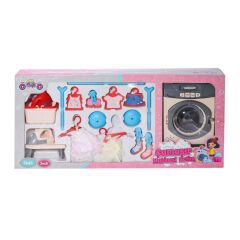 Nessiworld  40258 Sesli ve Işıklı Çamaşır Makinesi Seti -Ayatoys
