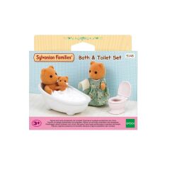 Nessiworld  5148 Sylvanian Families Banyo ve Tuvalet Seti (figürler dahil değildir) +3 yaş