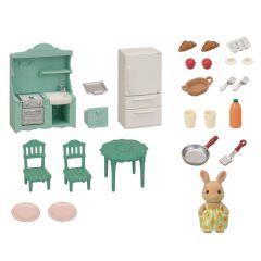 Nessiworld  5378 Sylvanian Families Yemek Odası Seti +3 yaş