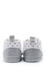 First Step Simli Yıldızlı Patik - Gümüş 8-12 Ay / No.18