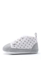 First Step Simli Yıldızlı Patik - Gümüş 12-16 Ay / No.19