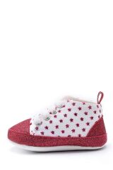 First Step Simli Yıldızlı Patik - Pembe 8-12 Ay / No.18