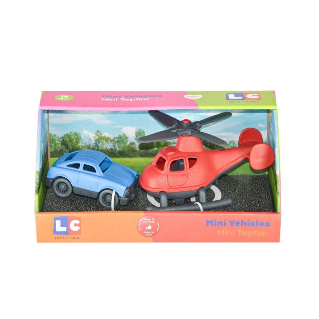 Nessiworld  LC-30938 Let's be Child - Minik Taşıtlar Araba-Helikopter