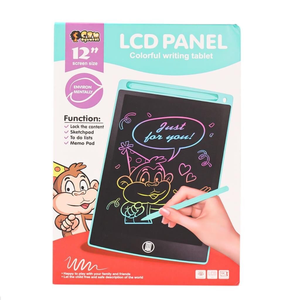 Nessiworld  1201C Renkli Yazı Tahtası 12inç -Can Oyuncak