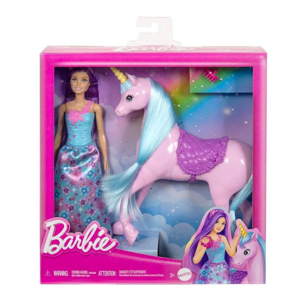Nessiworld  HYT62 Barbie ve Tek Boynuzlu Atı