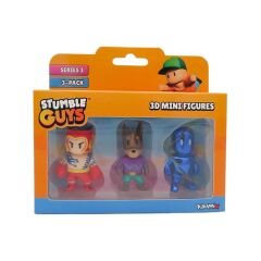 Nessiworld  TUY23000 Stumble Guys 3lü Mini Figür